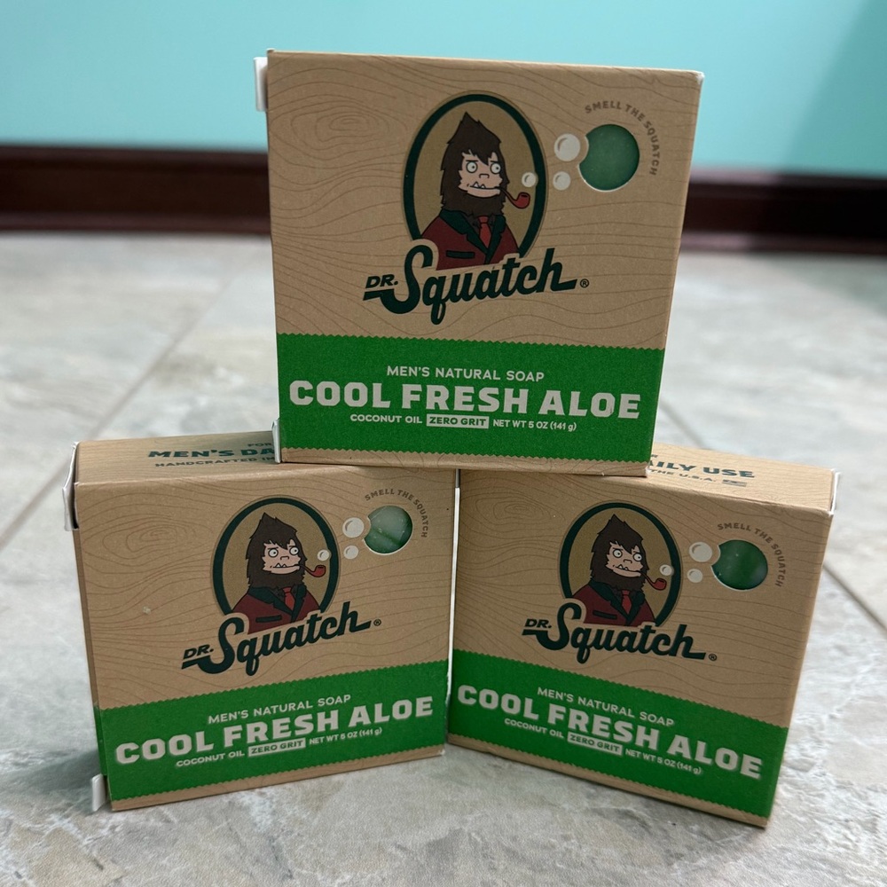 Dr. Squatch Cool Fresh Aloe Soap